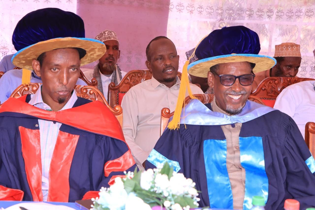 Dignitaries in academic dress